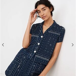 Madewell Shrunken Camp Shirt Bandanna Print